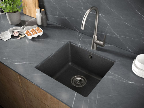 Смеситель для кухни Paulmark HOLSTEIN Ho212065-NI на мойку никель - фото 2